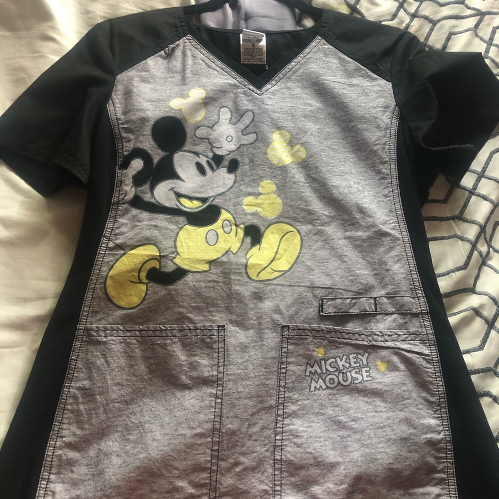 Mickey Mouse scrub top